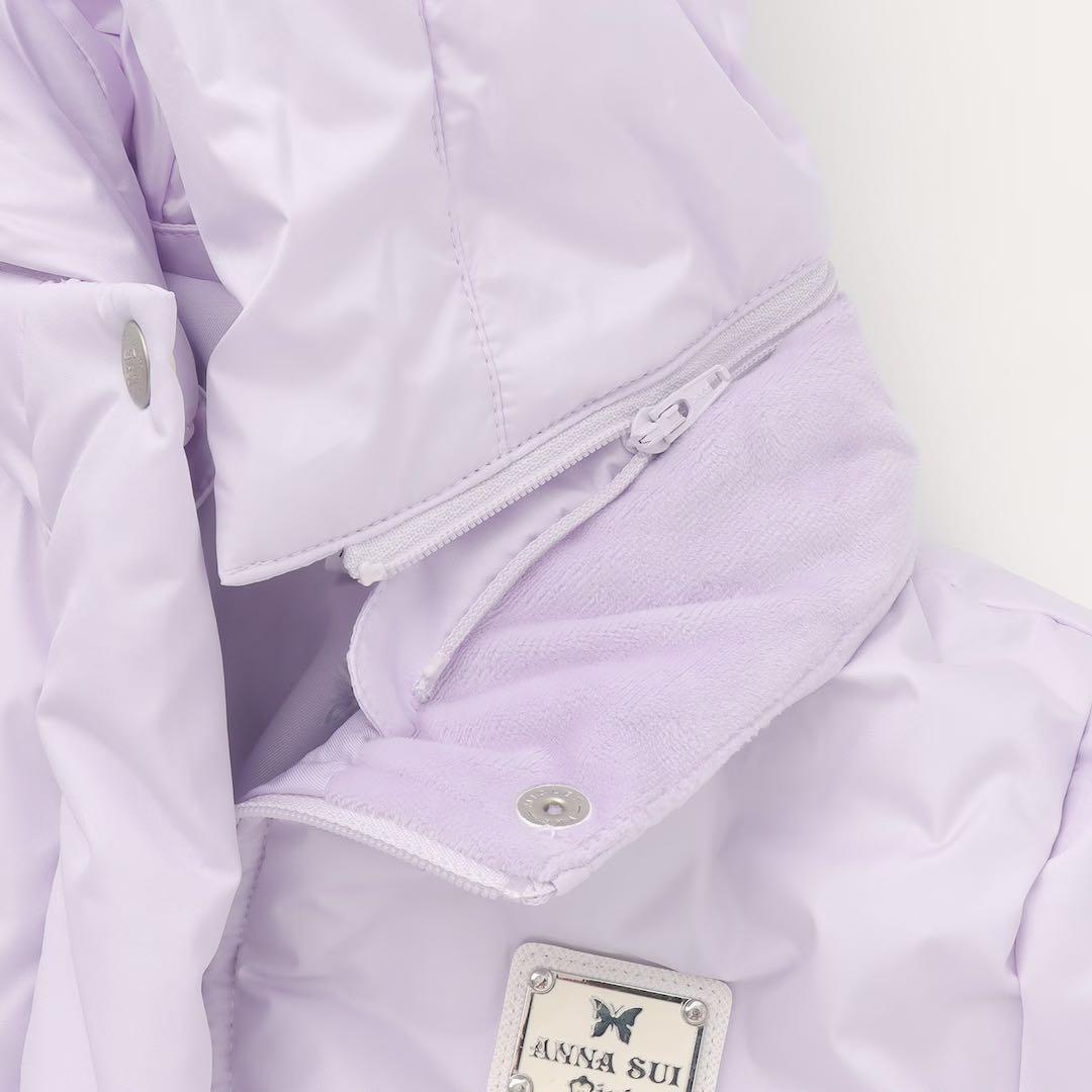 n*a様 新品タグ付き　ANNA SUI mini 中綿ネコブルゾン　紺115-