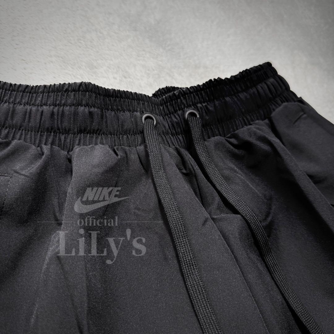 【2XLサイズ】新品未使用　NIKE上下セットアップ　ウーブン　バスケ　黒010