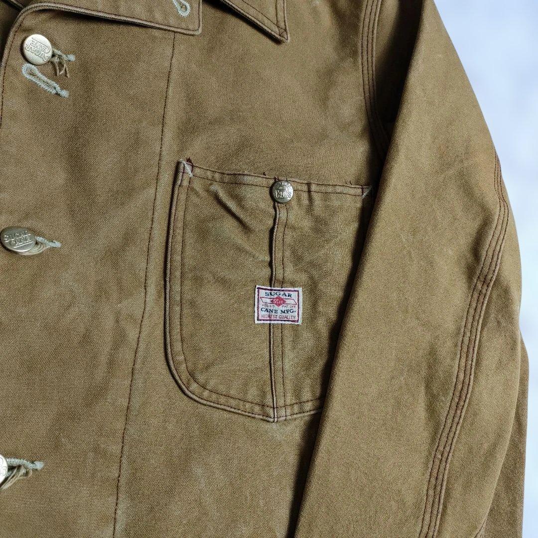 TKTG　シュガーケーン カバーオール　ブラウンダック ジャケット