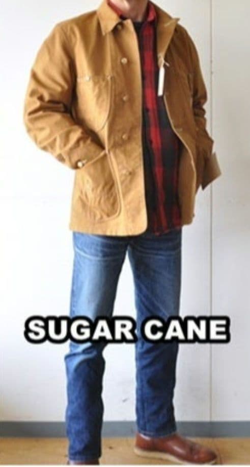 TKTG　シュガーケーン カバーオール　ブラウンダック ジャケット