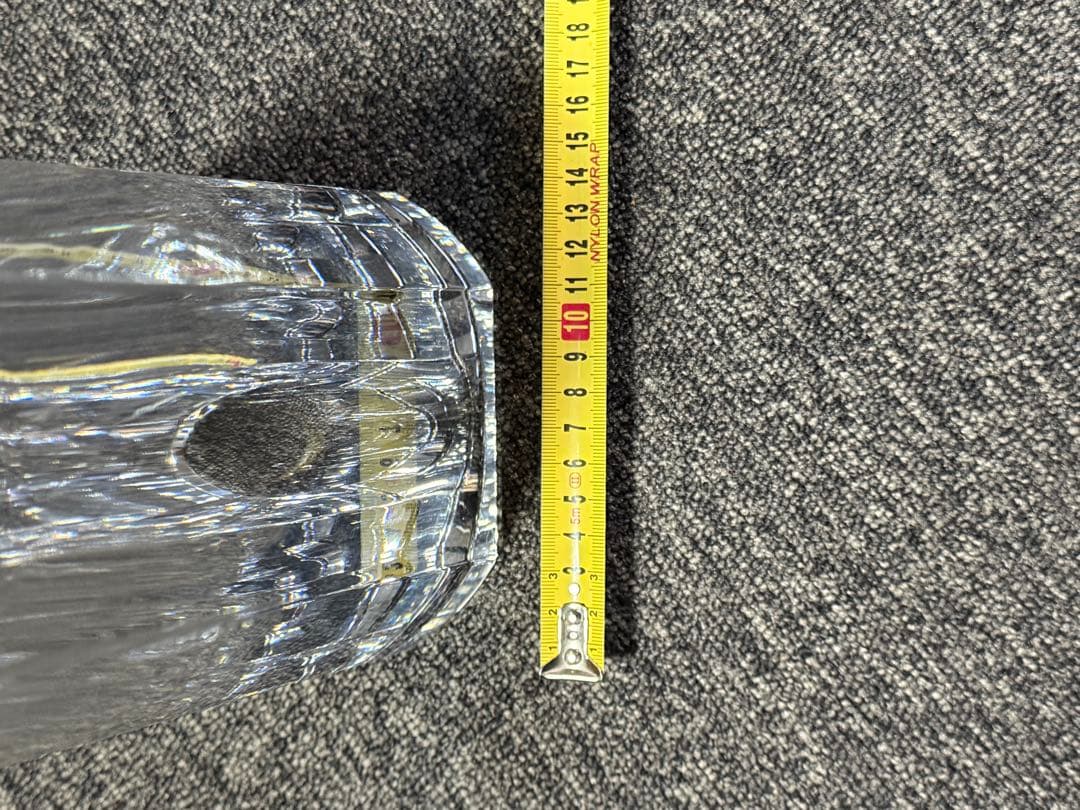 【極美品】 バカラ フラワーベース ディアン 花瓶 クリスタルガラス 国内正規品