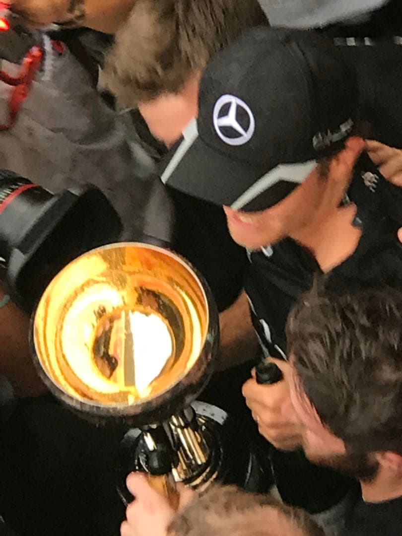 F1 メルセデス AMG ニコ&ルイス 直筆サイン キャップ