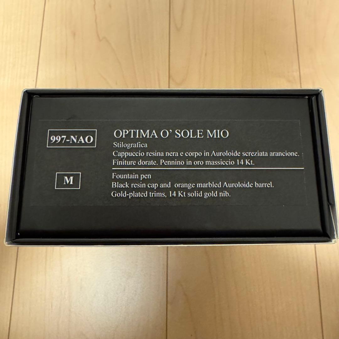 【新品・未使用】アウロラ　オプティマ　M字　aurora optima 万年筆