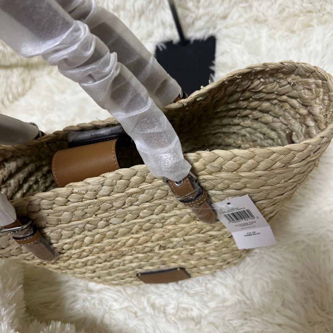 【タグ付き新品未使用】 COACH コーチ かごバッグ ラージ トートバッグ