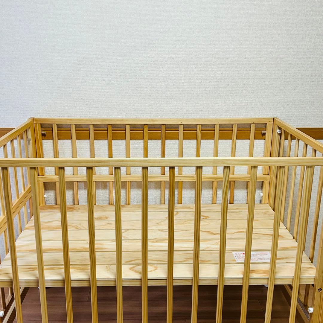 【アカチャンホンポ限定】大和屋　トール　Wオープン　ベビーベッドNA