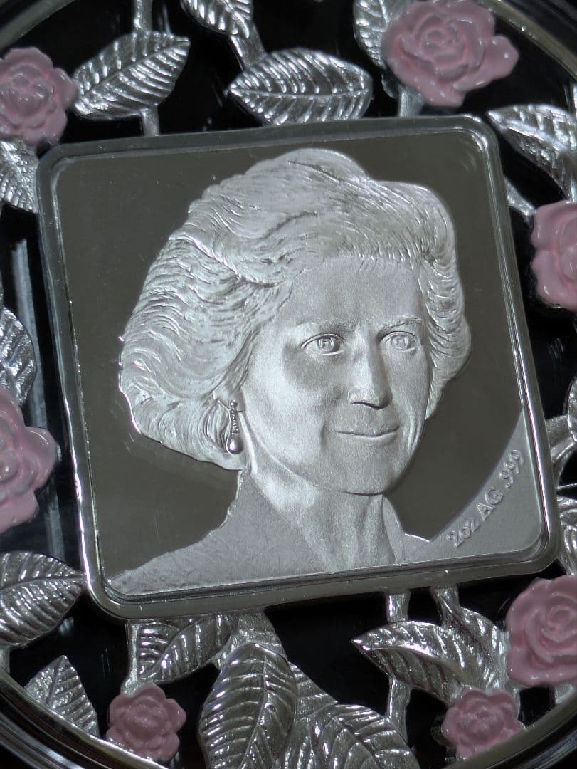 バルバトス　ダイアナ妃　2オンス純銀