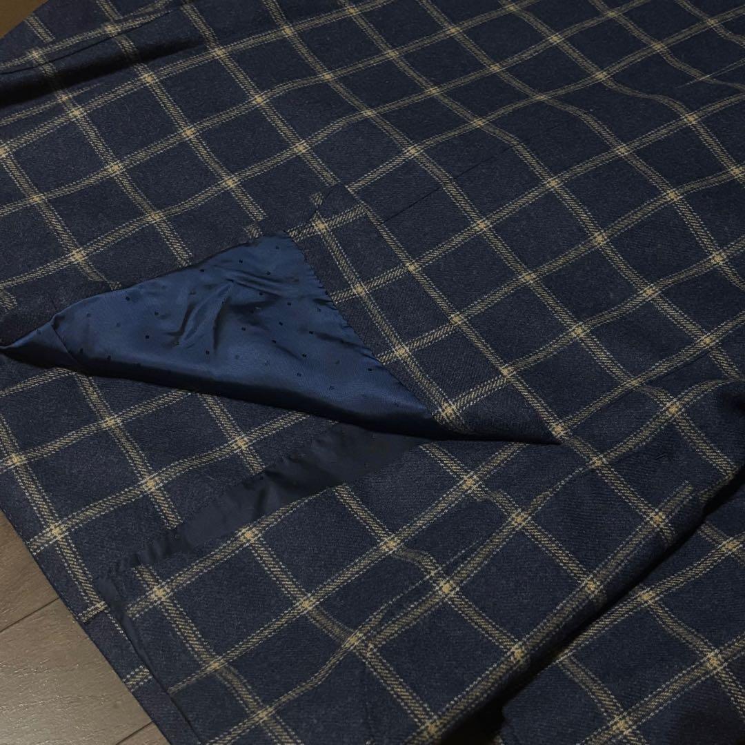 大幅値下げ❗️【美品】ARTISAN セットアップスーツ ネイビー チェック L