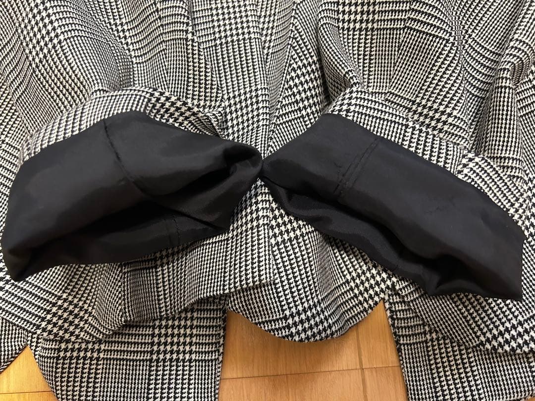 COMME des GARCONS　ジャケット　レディース　XSグレー　チェック