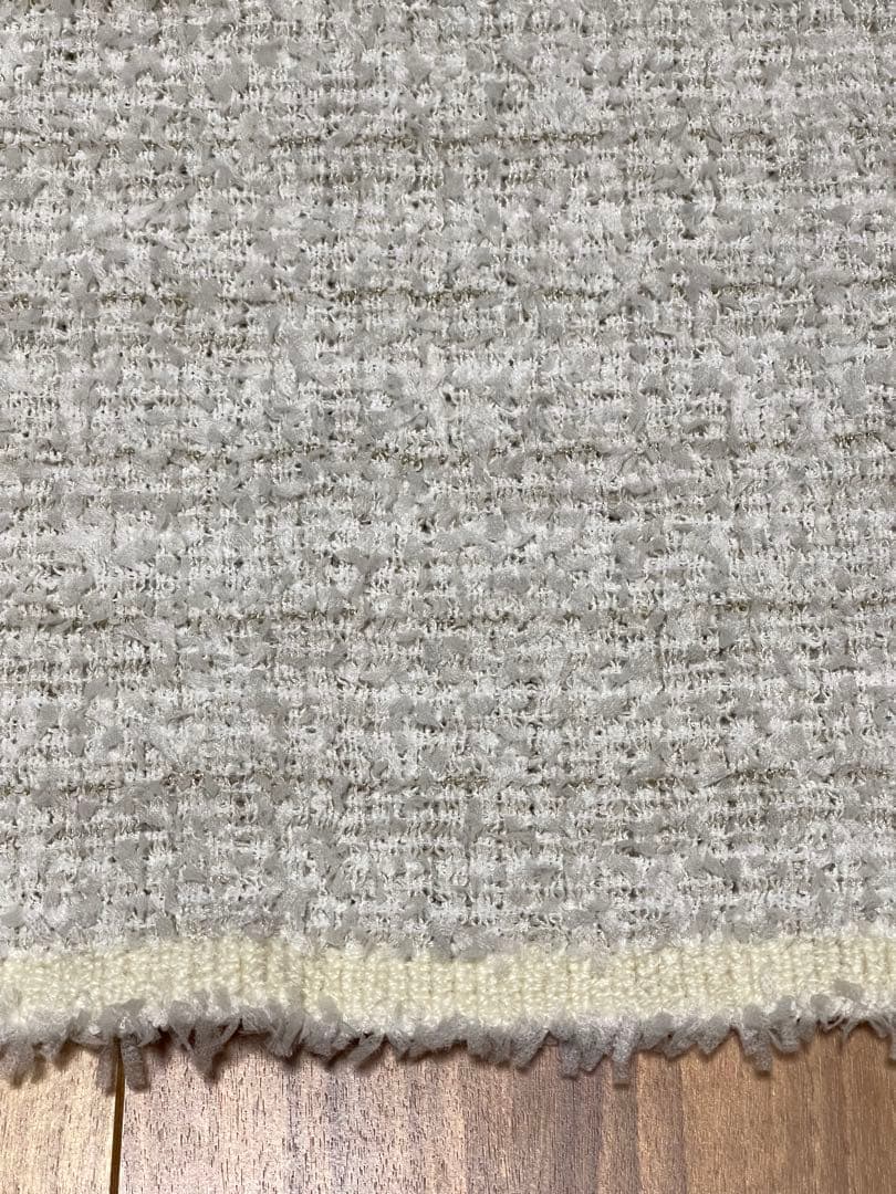 UNITED ARROWS ツイード モール パイピング カーディガン