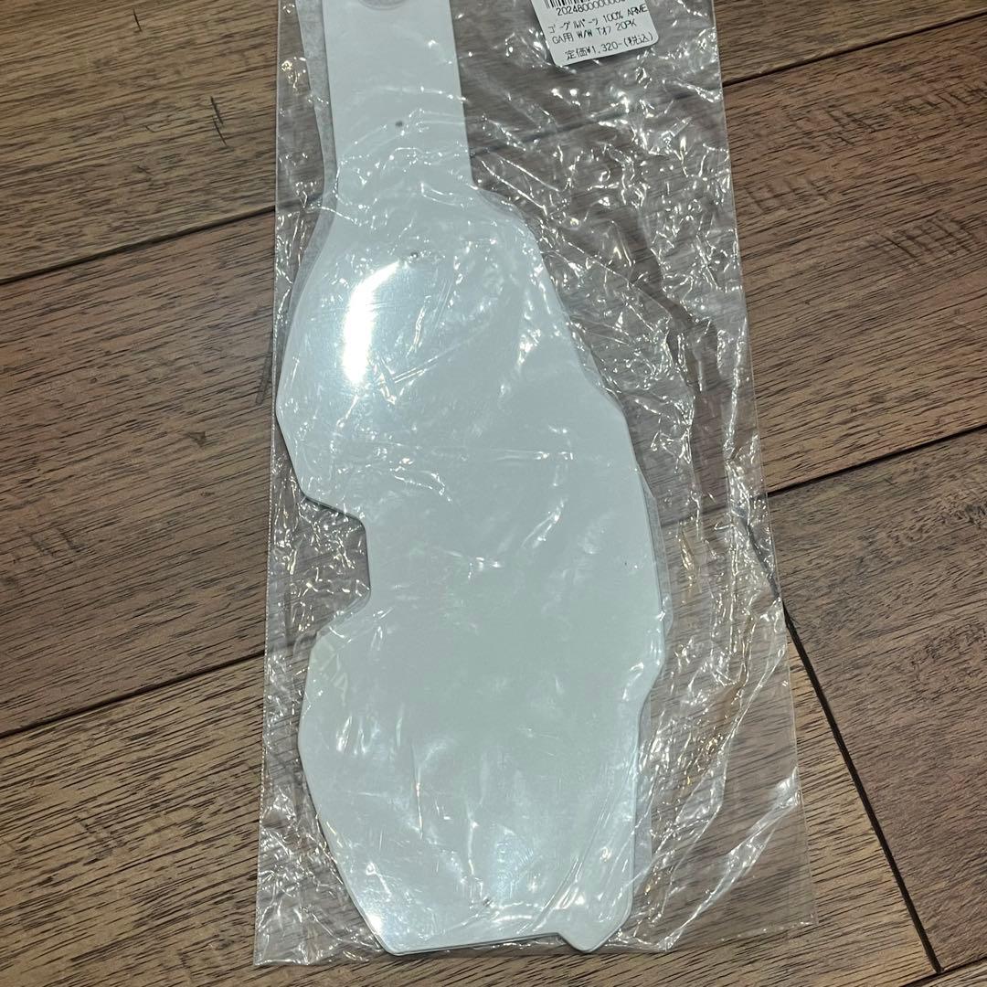 100% ゴーグル ARMEGAアルメガ　保護フィルムおまけ付き