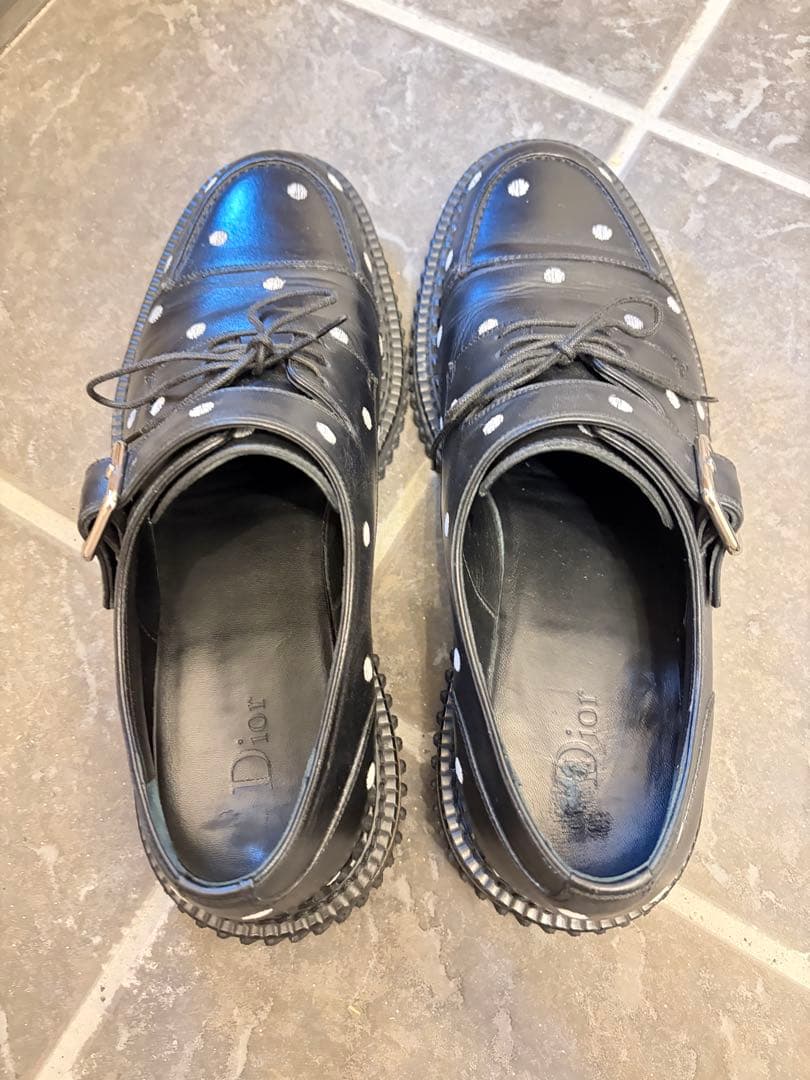 最終値下げ　Dior HOMME ディオールオム 14AW ドット総柄刺繍 42