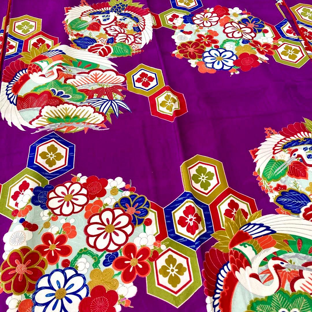 ★ saco Sです★アンティーク　女の子　袴　ジュニア　着物　NO26