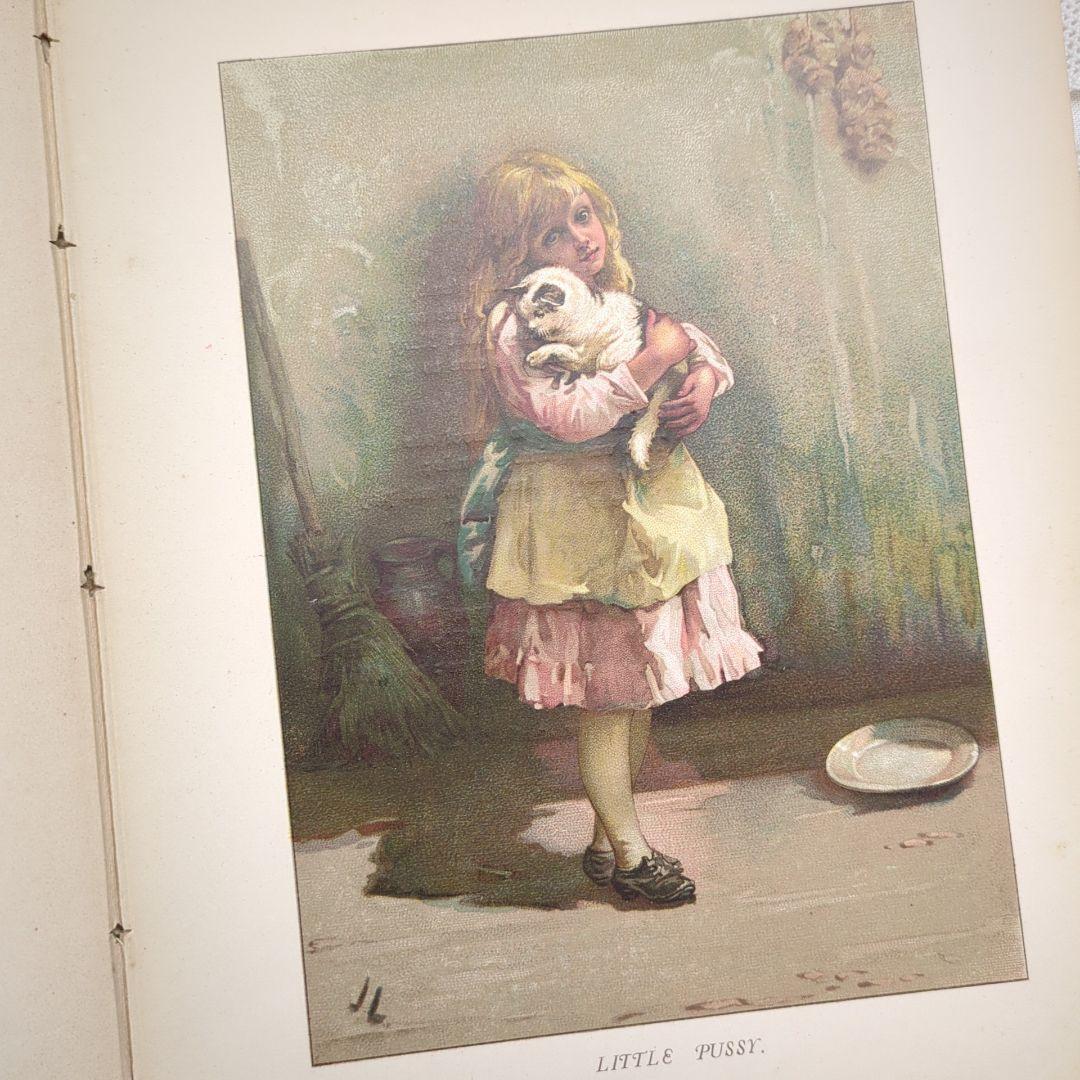 超稀少1890アーネストニスター絵本 初版本 アンティーク ヴィクトリアン 洋書