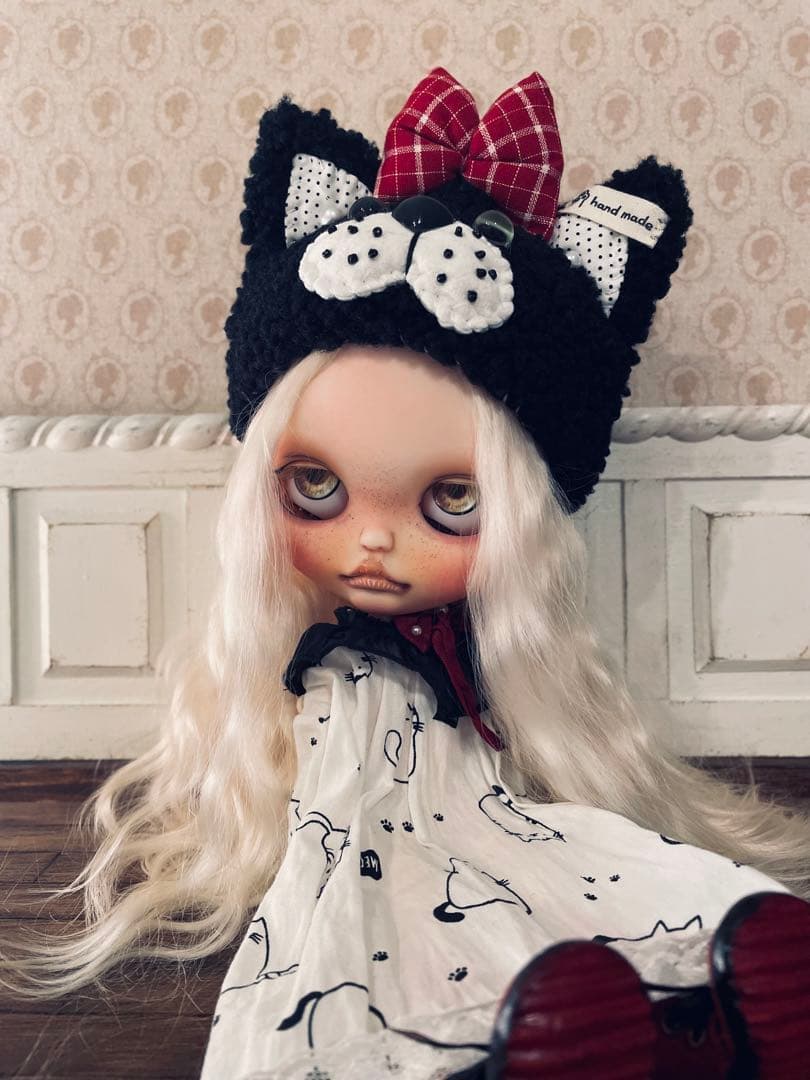 カスタム アイシードール 頭皮付きモヘア アウトフィット付属