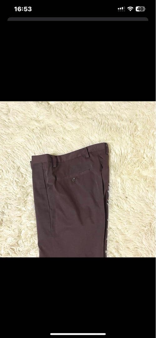 極美品　現行　セオリー　theory セットアップ M ブラウン