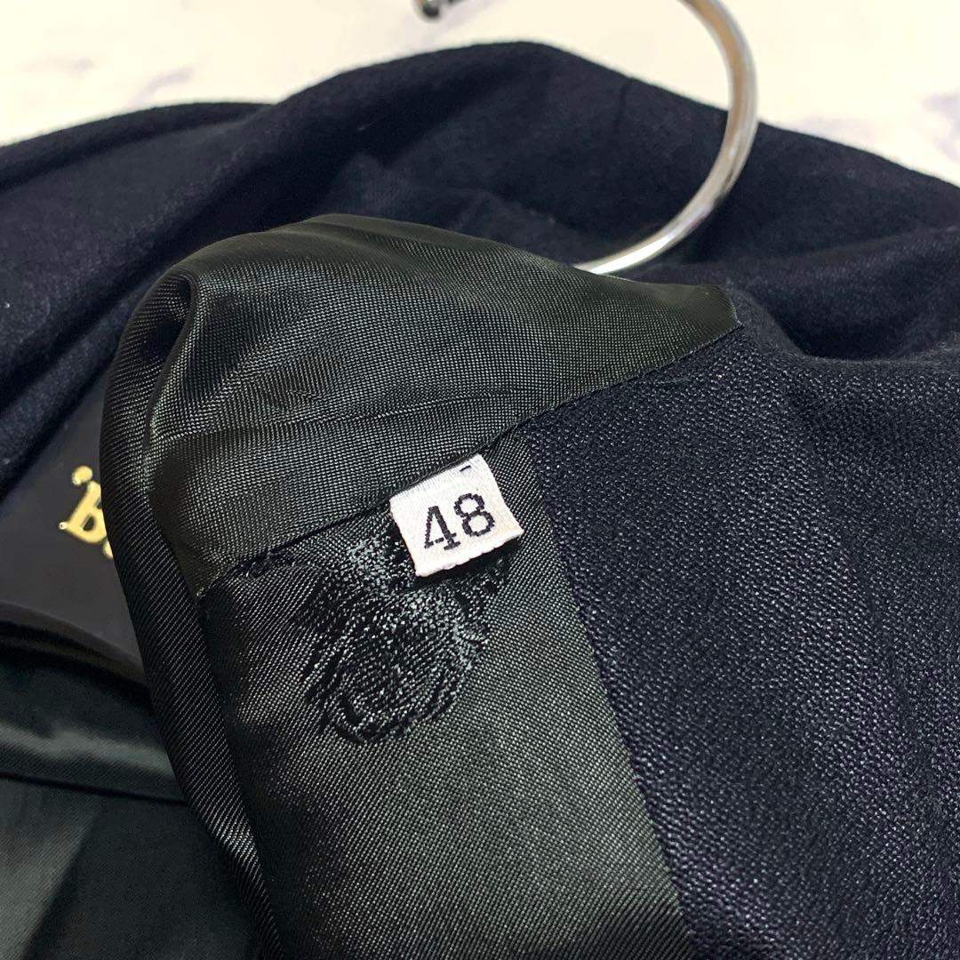 希少 ジャンニヴェルサーチ スーツ セットアップ メデューサ ブラック 黒 48