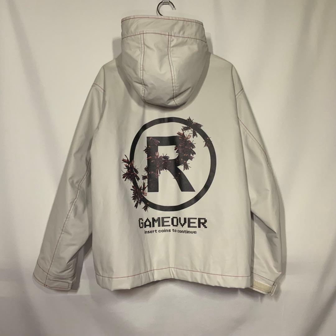 【希少】　shareef モッズコート　蜂ロゴ　グレー系