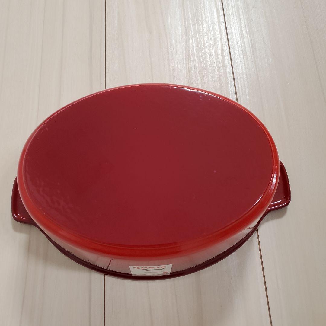 staub LA COCOTTE 赤 オーバル鍋　23cm