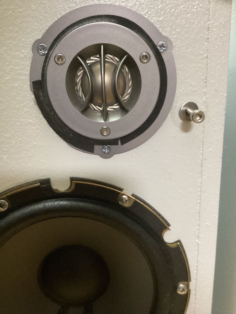 ビクターユニット使用自作スピーカー16㎝2way バッフル重ねてお色直し