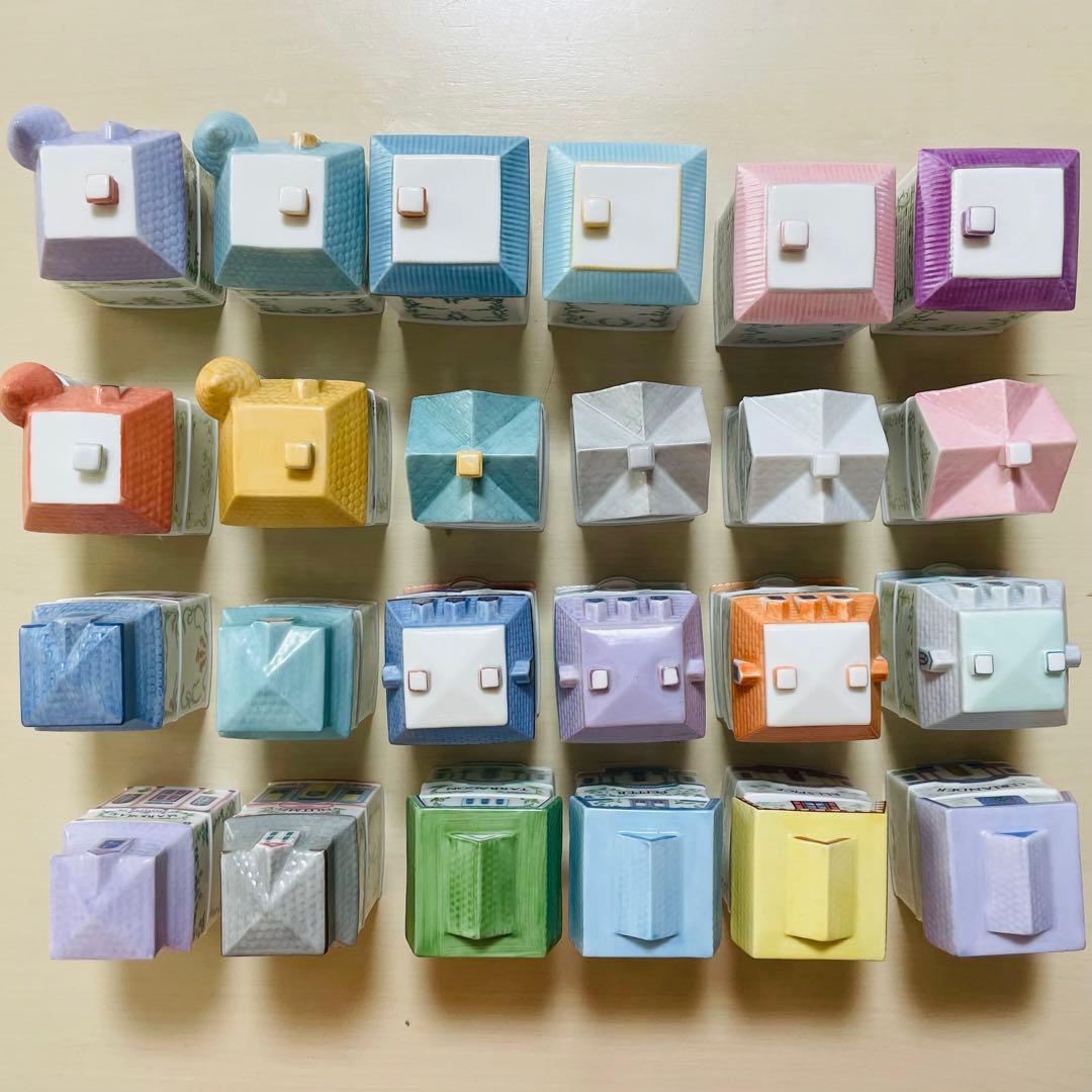 The Lenox Spice Village 24個セット 収納棚付