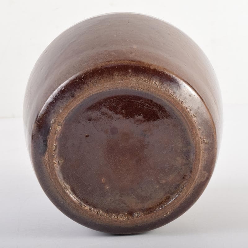 茶道具　瀬戸焼　古瀬戸　水指　時代箱付　V　6950