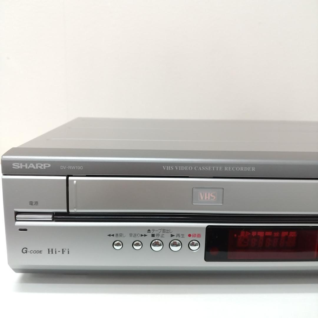若《TTTHJ》SHARP DVDレコーダー　DV-RW190