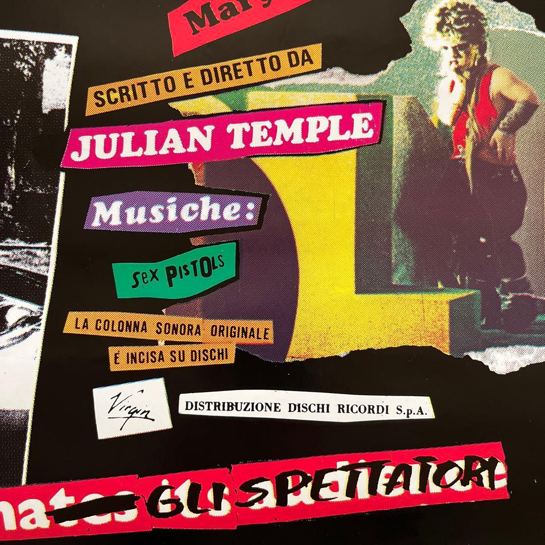 レア!‼︎ イタリア製 ヴィンテージ ポスター THE SEX PISTOLS