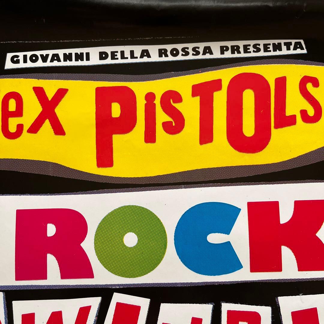 レア!‼︎ イタリア製 ヴィンテージ ポスター THE SEX PISTOLS