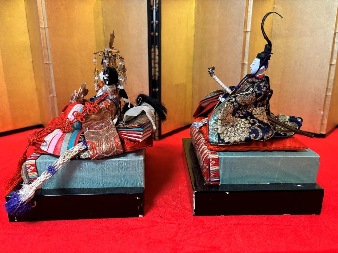 大正〜昭和初期 内裏雛 日本橋十軒店久月本店 お雛様 ひな祭り 雛人形 お雛祭