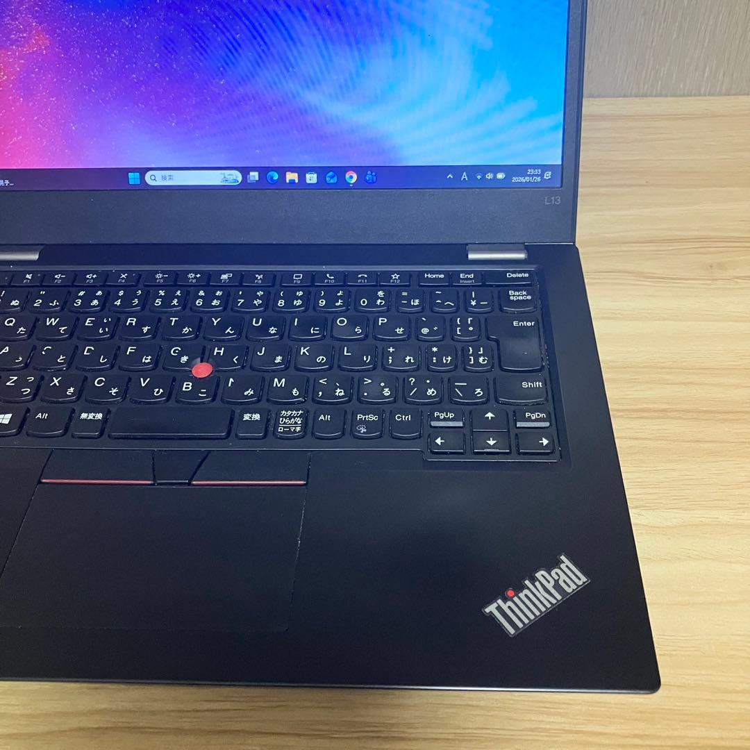 第11世代！Lenovo ThinkPad L13 Windows11 i5