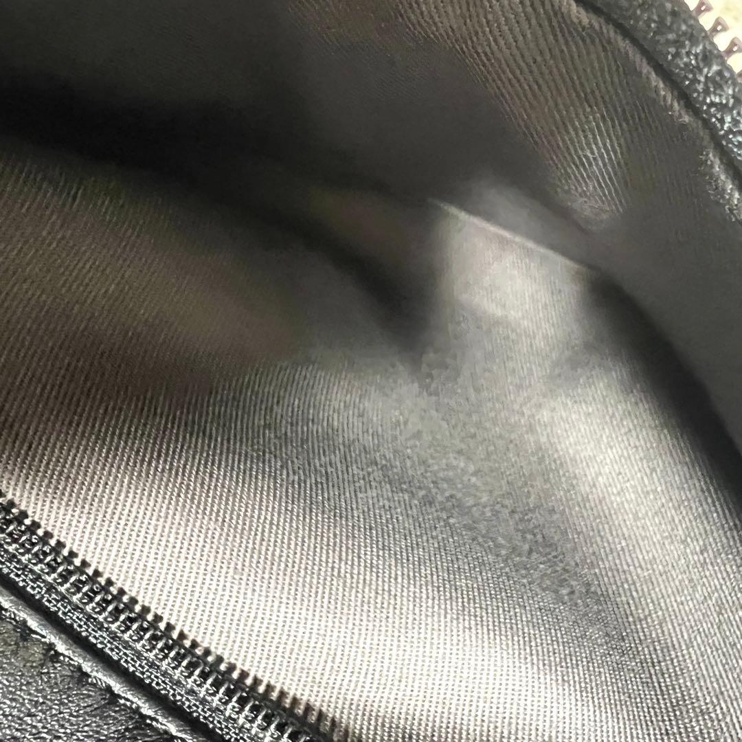 極美品✨　ラシット　ラウンドショルダーバッグ　ソフトレザー