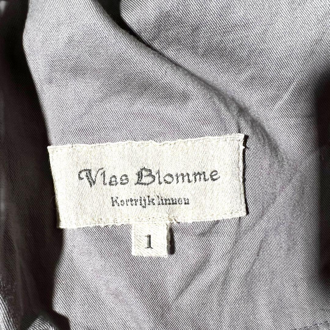 極美品 Vlas Blomme ヴィンテージ チェック ツイル カーゴ パンツ