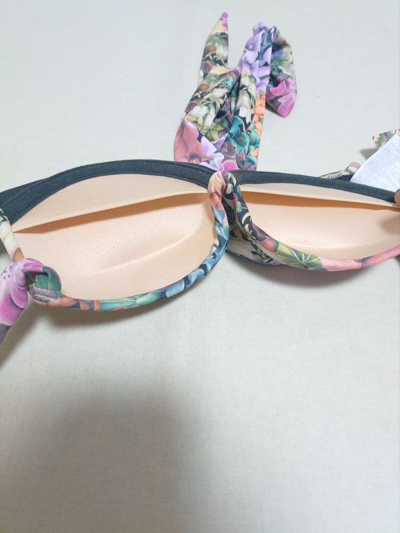 サンアイリゾート ノンワイヤービキニ ダブルアップブラ クルテク＆ハリコ