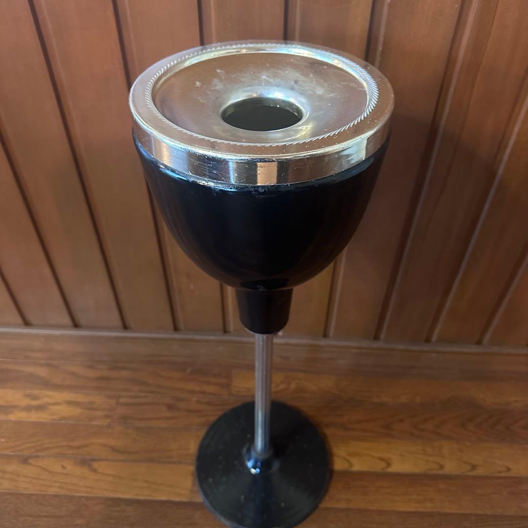 ビンテージ　レトロ　スモーキングスタンド　灰皿　スタンド式　ミッドセンチュリー