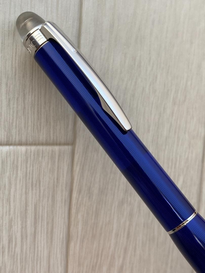 希少 美品 モンブラン スターウォーカー クールブルー ボールペン 新品リフィル