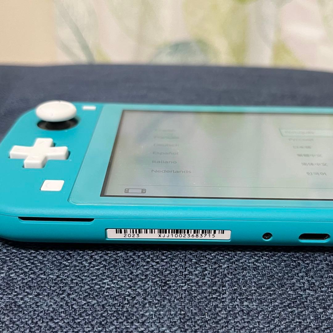 Nintendo Switch Lite あつまれどうぶつの森 アロハ柄 本体