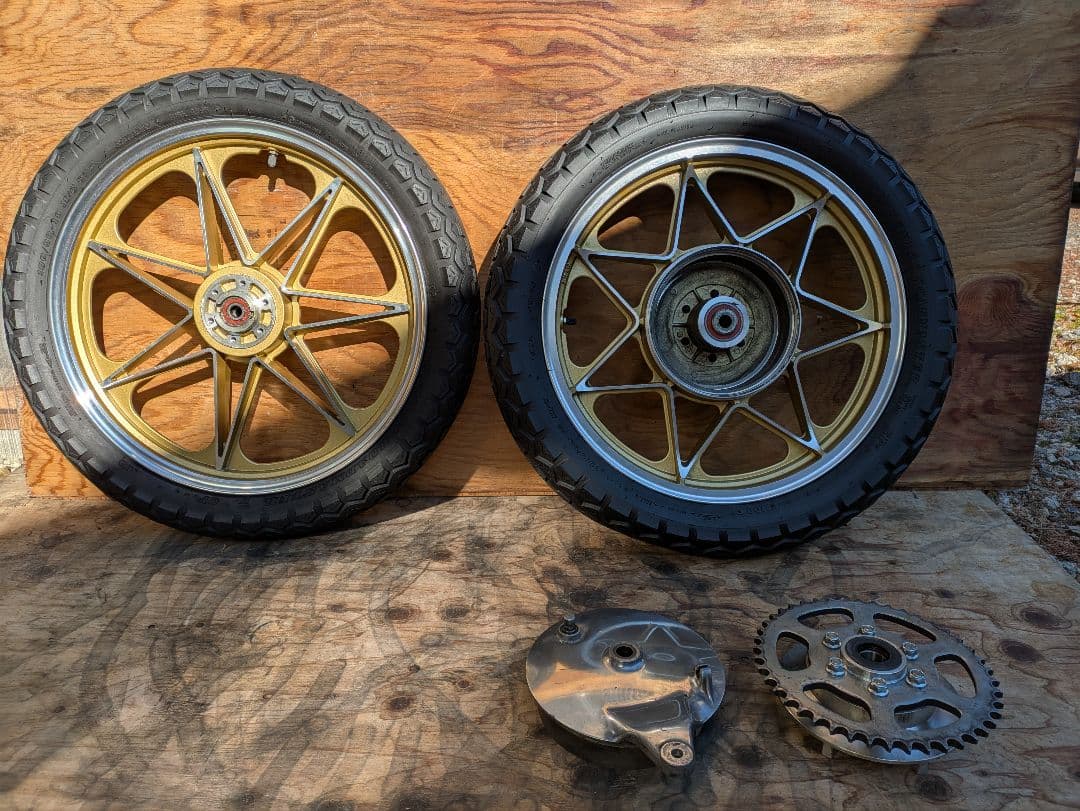 gt380セブンスターホイール 前後セット