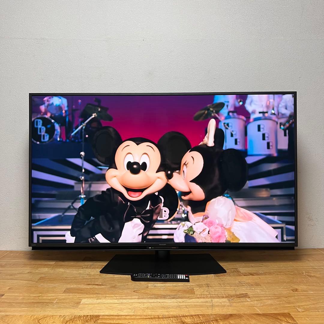 シャープ 55V型 4K液晶テレビ AQUOS 4T-C55EN1 動画アプリ○