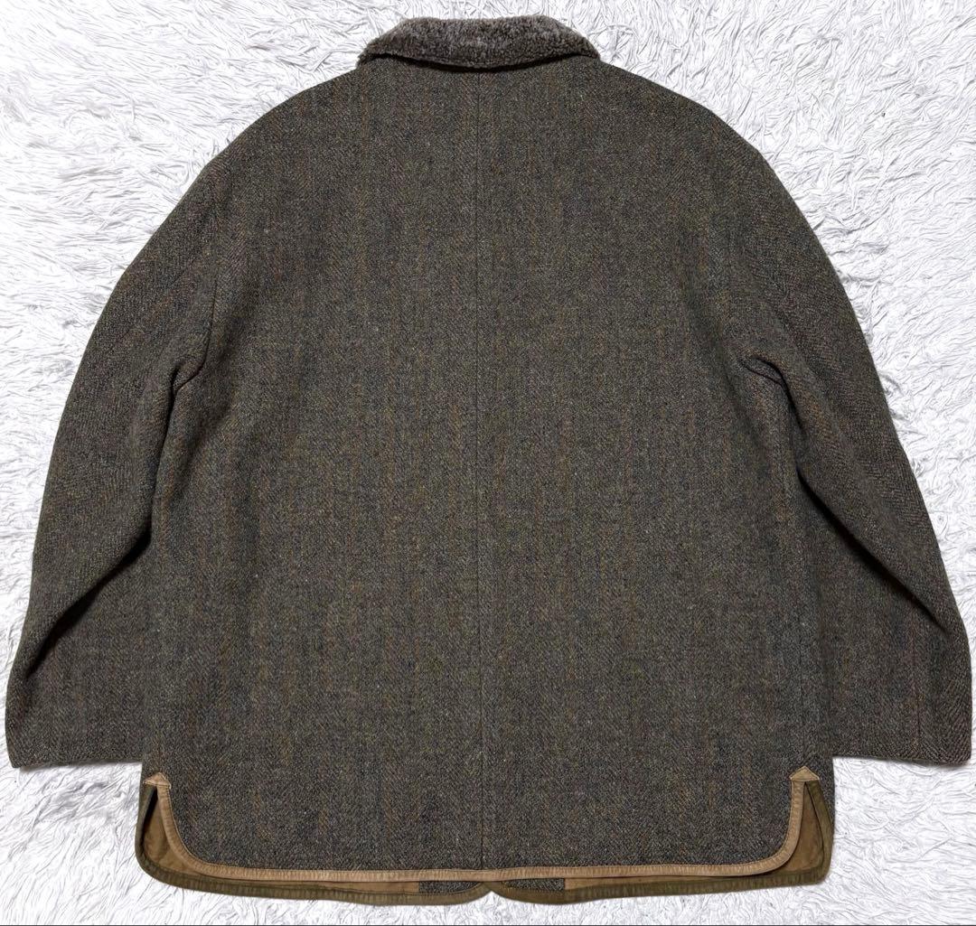 正規品✨羊革ムートンジャケット　PAPAS 　カバーオール