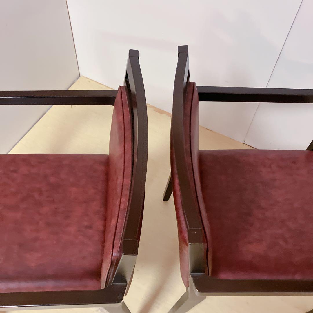 oliver オリバー　スタッキングチェア　2脚セット　アームチェア　ダイニング