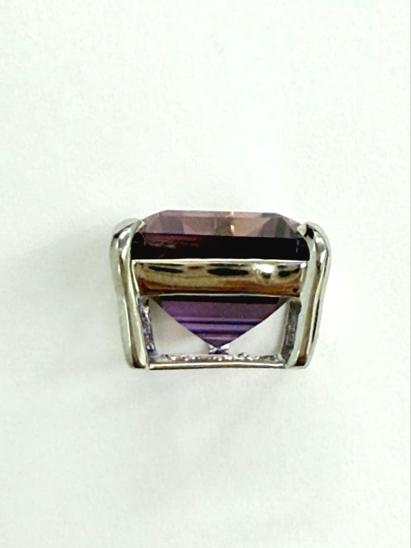 PT900アメトリン10.0ct ペンダントトップ