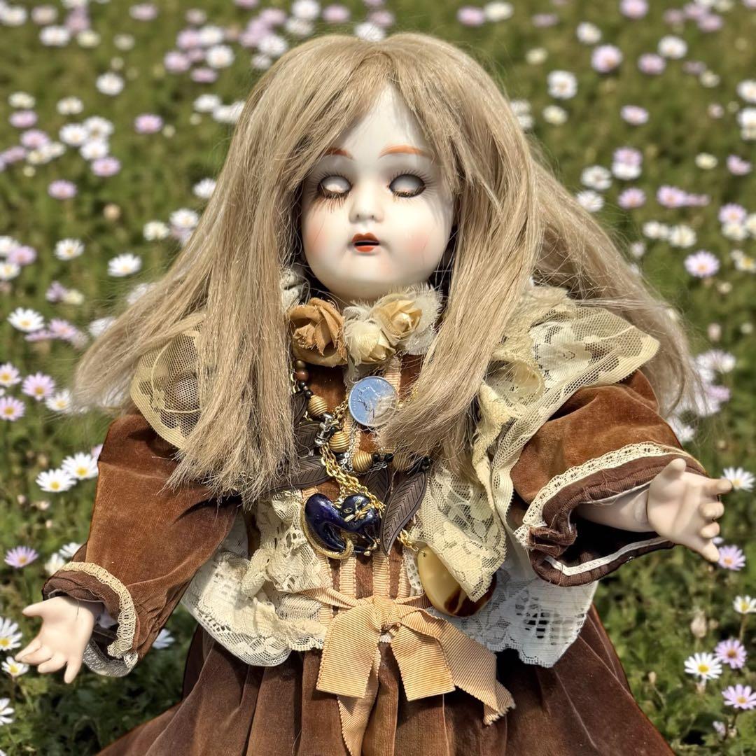 みほこ ビスクドール カマー ラインハルト ベルベット ドレス カメオ