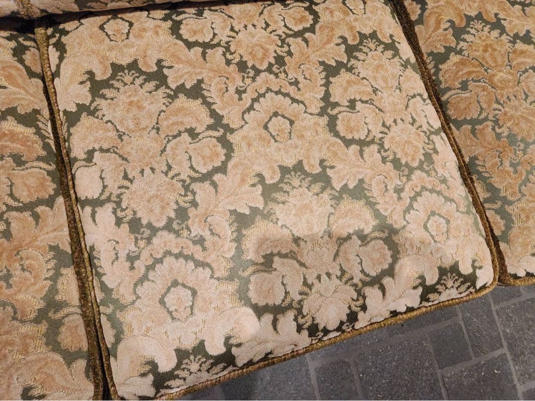 karimoku オールドカリモク コロニアル金華山3人掛けソファ