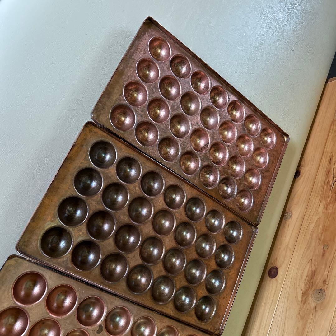 銅製 明石焼き　4枚