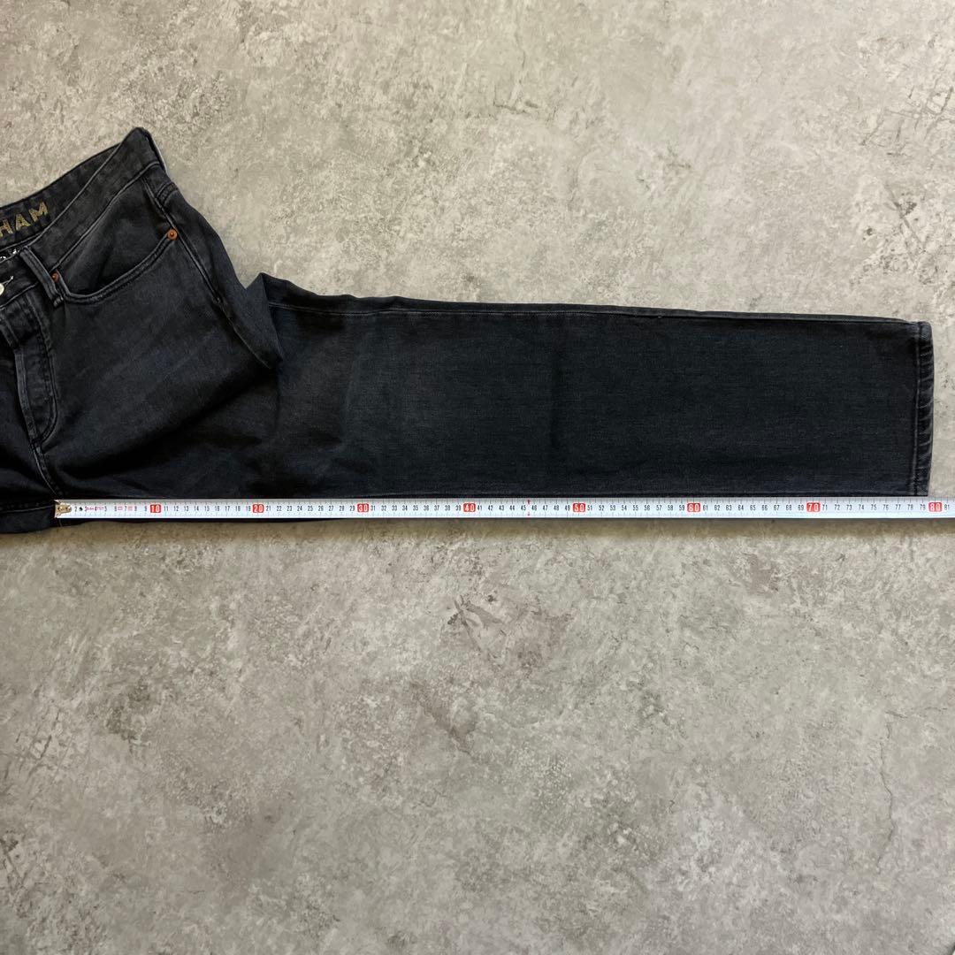 美品 DENHAM RAZOR 31 AWB デンハム レイザー ブラック 黒