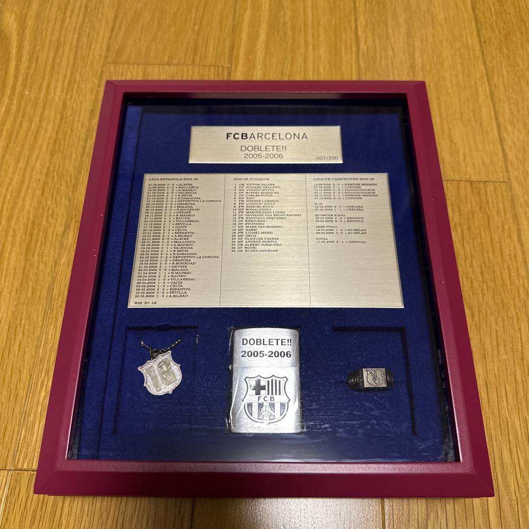 FCバルセロナ2005-2006年優勝記念限定品