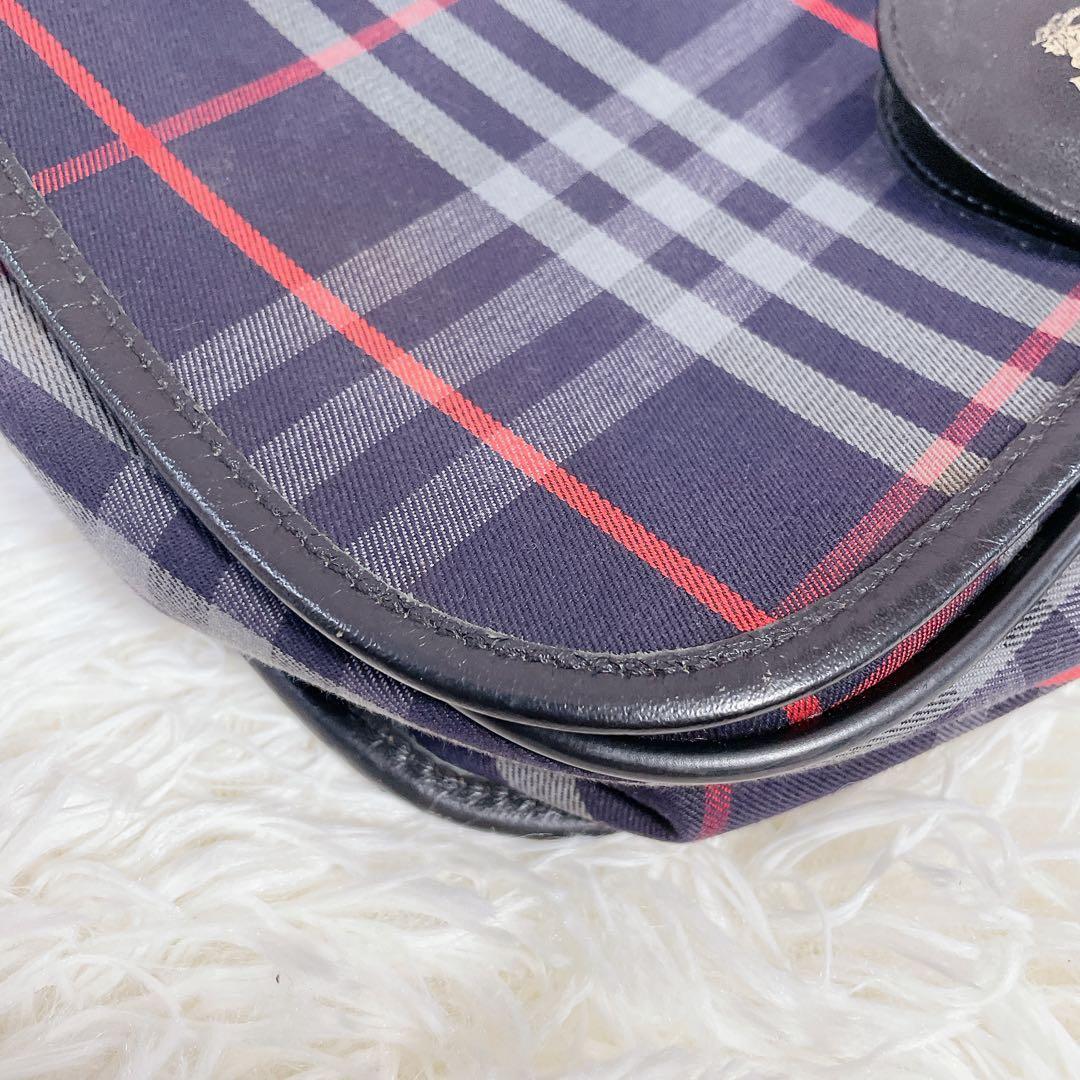 美品　ヴィンテージバーバリー　ノバチェック柄　ショルダーバッグ　斜め掛け