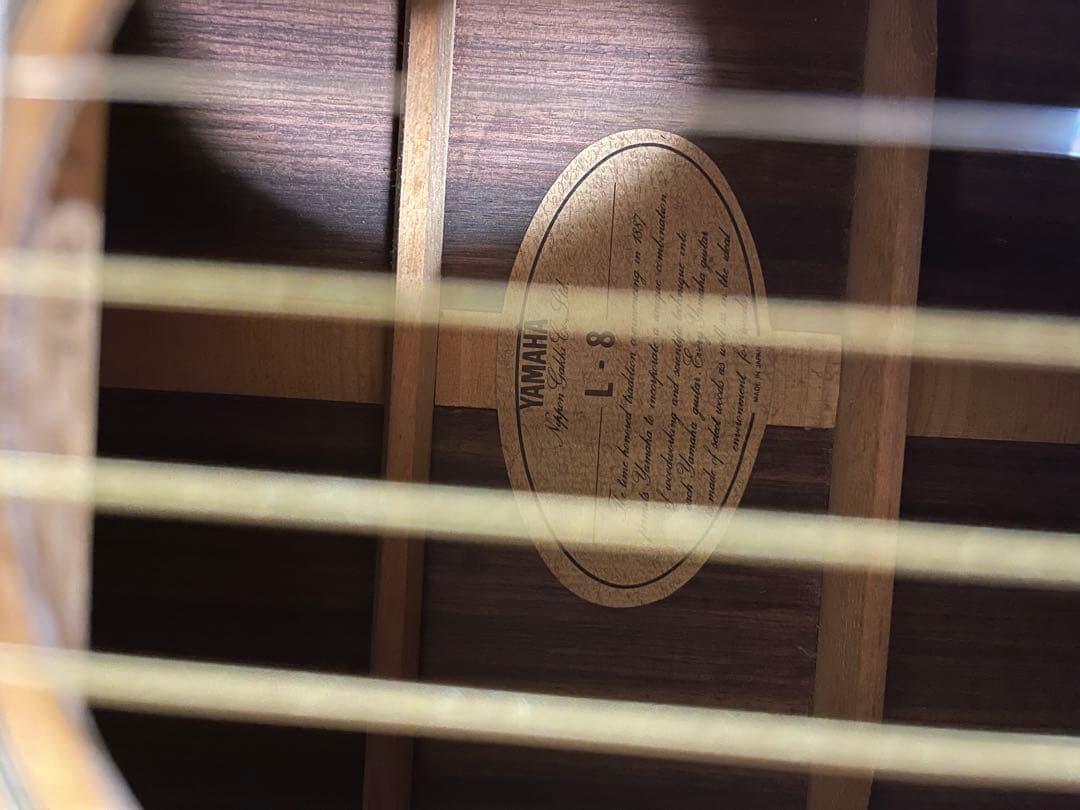 YAMAHA L-8 前期　オール単板　ビンテージギター