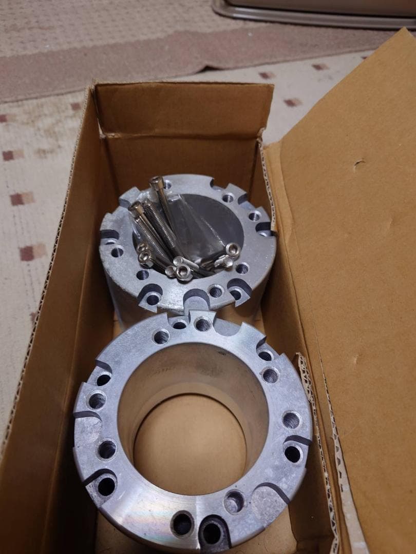 ダグラスホイール希少品10インチ10J6穴！タイヤ有曲がり無初期物