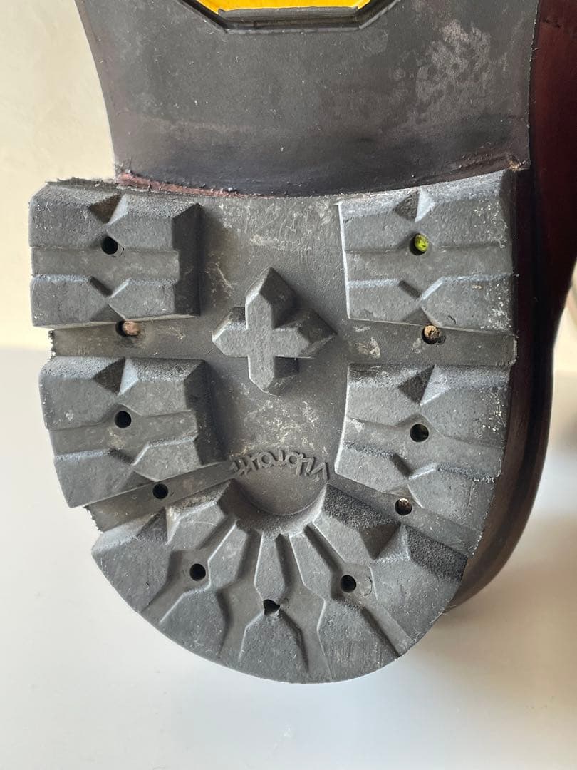 バックボーン　ブラウン ショートエンジニアブーツ　ビブラム